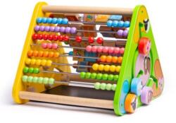 Bigjigs Toys Дървено образователно сметало - 5 дейности в 1 (bb054)