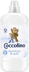 Coccolino Balsam de rufe, 1.45 L, 58 spalari, Sensitive Soft