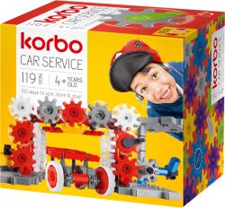 Korbo Car Service, 119 Db (fogaskerekes építőkészlet)