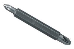 STANLEY 1-68-784 Set 10 Bit cu doua capete PH1 si PH2, 1/4" x 60mm (4700168784) - kalki Set capete bit, chei tubulare