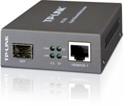 TP-LINK Switch media convertor TP-Link, 2 porturi (1xSFP Gigabit, 1x10/100/1000 Mbps (RJ-45)), 1000Base-T to 1000Base-SX/LX/LH, SFP, mon (MC220L)