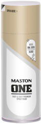 Maston ONE Vopsea Acrilică Universală - RAL 1001 Beige - Lucios (400ml) (MA1101001-EU)