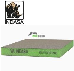 INDASA Burete abraziv Indasa cu două fețe - Superfine (Verde) P400-P600 (IN_1060)