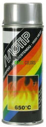 MOTIP Spray de Vopsea Termorezistentă - Argintiu 650°C (BA-MO004032)