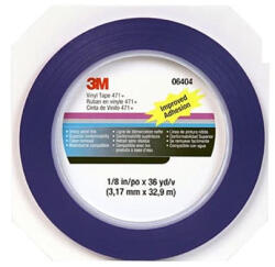 3M Bandă de precizie 3M 06404 Scotch® 471 (3 mm) - Albastră (3M_06404)