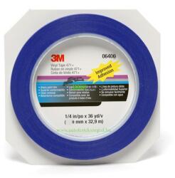 3M Bandă de precizie 3M 06406 Scotch® 471 (9 mm) - Albastră (3M_06406)