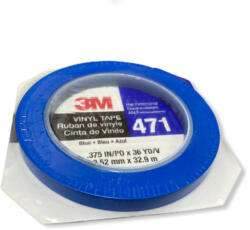 3M Bandă de precizie 3M 85611 Scotch® 471 (9 mm) - Albastră (3M_85611)