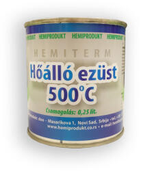 Hemiprodukt Vopsea Argintie Termorezistentă Hemiterm 500°C (0, 25L) (hp2862)