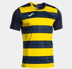 Joma Europa Vi Short Sleeve T-shirt Yellow Dark Navy 4xs