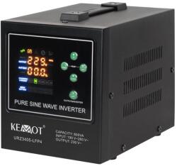 KEMOT Tartalék tápegység PROsinus-800-LFP4 12V 230V 800VA/500W KEMOT