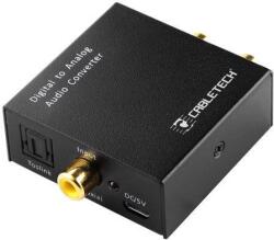 Cabletech Optikai digitális jel analóg RCA jel átalakító