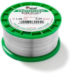Cynel Ólommentes ón, 1, 0 mm/250 g CYNEL Sn99, 3 Cu0, 7