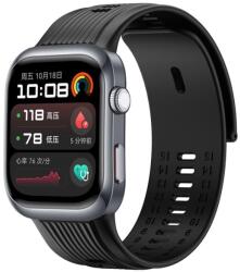  SILICONE 3DB Cserélhető szíj Huawei-hoz Watch D2 fekete