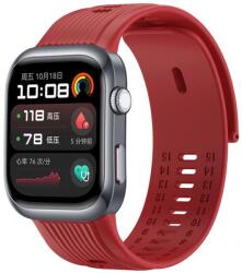SILICONE 3DB Cserélhető szíj Huawei-hoz Watch D2 piros