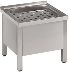 SANELA Spălătoare inox - Chiuvetă multirol stativă 50x46 cm, inox SLVN 03 (SLVN 03)