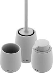 Nimco Tabo - Set de accesorii pentru baie, gri deschis TA SET-04 (TA SET-04)