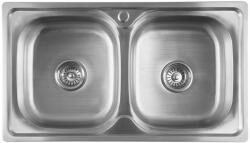 SAPHO - Chiuvetă, 81x46 cm, oțel inoxidabil AQ8146B (AQ8146B) Chiuveta