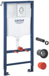 GROHE Rapid SL - Set de instalare încastrată pentru WC suspendat, clapetă de acționare Skate Air, crom 39442000 (39442000)