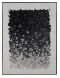 BigBuy Home Tablou Alb Negru Abstract 90 x 4 x 120 cm