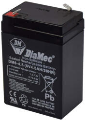 DIAMEC DM645 szünetmentes akkumulátor, zselés, 6V 4, 5Ah (DM645) - aruhaz