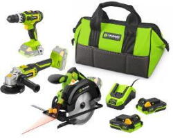 Fieldmann Set FAST POWER 20V (20V StartovacĂ­ sada do dĂ­lny)