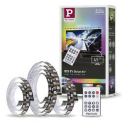 Paulmann TV Strips 65 Zoll (78881) LED csík alap készlet USB csatlakozóval 5 V 2.4 m RGB 1 készlet