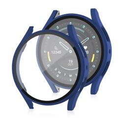 GIGAPACK Samsung Galaxy Watch 7 eSIM 40mm (SM-L305) műanyag keret (bumper, ütésállóság + kijelzővédő üveg) sötétkék (GP-162691)