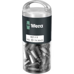 Wera 867/1 Z TORX® DIY 100 SiS (05072448001) Torx bit T 20 Szerszámacél Ötvözött, Kemény edzett D 6.3 100 db