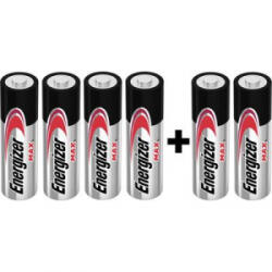 Energizer Max 4+2 Ceruzaelem Alkáli mangán 1.5 V 6 db (E301534200)