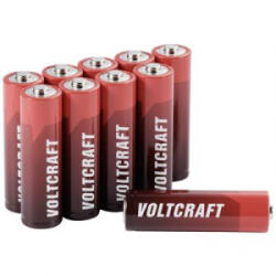 VOLTCRAFT Ipari Alkáli mangán ceruzaelem készlet 3000 mAh 1.5 V 10 db, Industrial LR6 (VC-14066385)