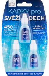 White Pearl Dental Care cseppek a lehelet frissítésére 3 x 3.7 ml