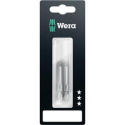 Wera Edzett, ötvözött szerszámacél Torx BIT, 2db T 30 867/4 Z SB SiS (05073724001)