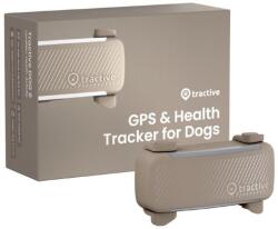 Tractive DOG 6 - GPS nyomkövető kutyáknak és egészségügyi monitor, barna