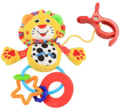 Baby Mix játék plüss csörgővel gepárd