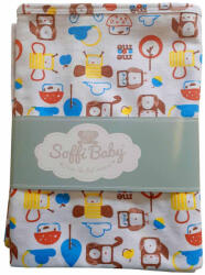 Soffi Baby takaró pamut dupla me zoo 75x100cm - babycenter-online
