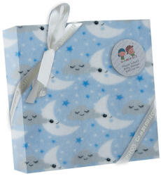  Gamberritos takaró - wellsoft 80x110cm hold/felhő kék 10730 - babycenter-online