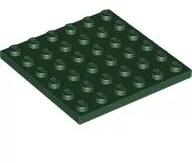 LEGO® 3958c80 - LEGO sötétzöld lap 6 x 6 méretű (3958c80)