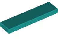 LEGO® 2431c39 - LEGO sötét türkiz csempe 1 x 4 méretű (2431c39)