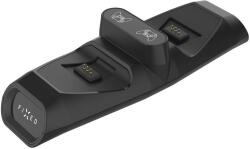 FIXED Kettős töltőállomás Xbox Series S, X kontrollerhez és One vezeték nélküli vezérlőkhöz, fekete FIXXB-DCC-BK (FIXXB-DCC-BK)