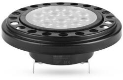 Brilagi LED Izzó ECOLINE AR111 G53/12W/12V 3000K 30° fekete - Brilagi ZD-EG3312-00 (BG1290)