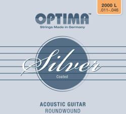 Optima 2000. L Silver Acoustic Light Corzi chitare acustice (2000.L)