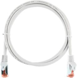 NIKOMAX Patch kábel S/FTP CAT6a LSOH, Essential Series, 10m, fehér NMC-PC4SA55B-ES-100-C-WT (NMC-PC4SA55B-ES-100-C-WT)
