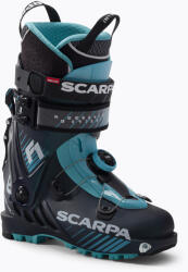 SCARPA Дамски ски обувки SCARPA F1 anthracite/aqua Ски обувки