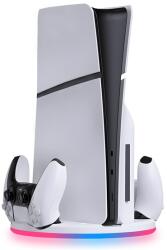 snakebyte GP Snakebyte PS5 Charge Base RGB Slim 5 - fehér SB923340 (SB923340)