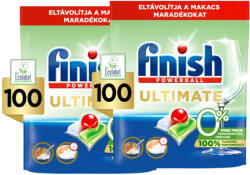 Finish INGYENES SZÁLLÍTÁS - Finish Ultimate All in 1 mosogatógép-kapszula, Zero (2x100 db)