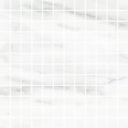 Marazzi Faianta rectificata, cu efect de marmura, Marazzi Marbleplay White M4PK Decoro Naos White (M4PK Decoro Naos White)