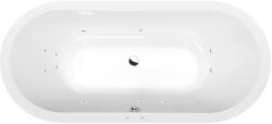 Sapho POLYSAN VIVA O kád, Active Hydro, 185x80x47cm, króm (72179.1010) (72179.1010)
