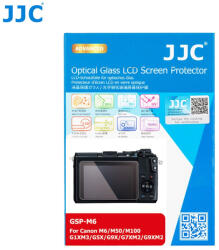 JJC Tempered Glass Canon M50-II M6-II M6 M50 M100 G9X-II G9X G7X-II G7X G5X-II G5X G1X-III, Sony a6700 Kijelzővédő (edzett üveg) (GSP M6)