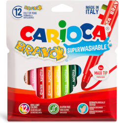 CARIOCA Színes maxi filctoll 12 db-os - Carioca (42755)