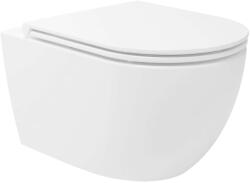 kielle Oudee - Függő WC SoftClose ülőkével, Vortex Rimless fehér 30102004 (30102004)